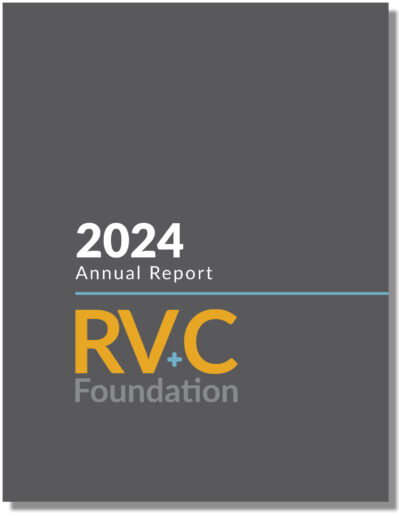 Thumbnail image of the 2024 RV+C Foundation Annual Report highlighting community impact and charitable initiatives.